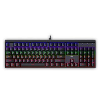 China OEM Factory ERGONOMIC 104 Keys Led Backlit Mechanical Gaming Keyboard for sale