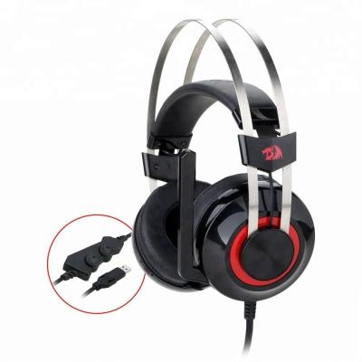 China Headband Redragon H601 TALOS Edging - Sound Backlight USB Wired Gaming Headset For PC Game for sale