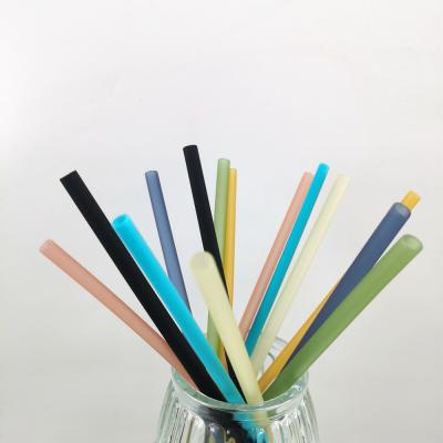 China 4mm 6mm 8mm 10mm Eco - Friendly Custom Color Bio Degradable Straws for sale