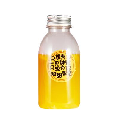 China Bevarage PET Beverage Bottle Milk Bottle Plastic Coffee Bottle for sale