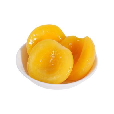 China Healthy Light Syrup Top Quality Fresh Delicious OEM Customized Canned Yellow Peach Canned for sale