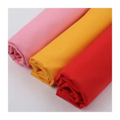 China Fabric maker ribstop fabric waterproof 100%polyester pongee fabric milky coating for sale