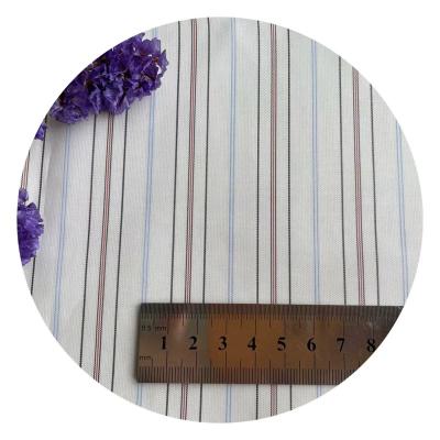 China Breathable Woven Polyester Textile Material Breathable Stripe Lining Fabric For Suit Sleeve Lining for sale