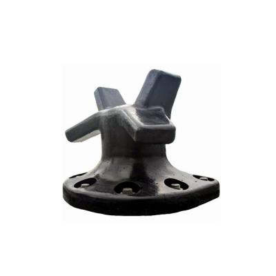 China 100 Tonnen Marine Jetty Bollards 450 MPA-Horn Staghorn-Art- zu verkaufen