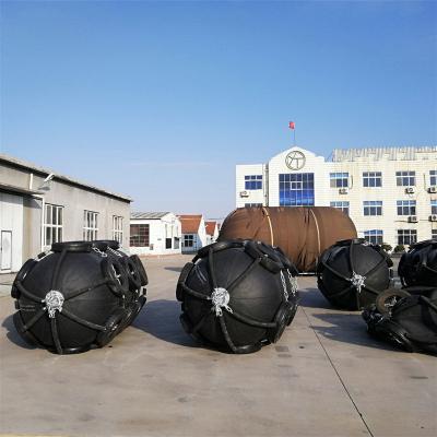 China 2.0*3.5m Pneumatic Rubber Fender Iso17357 Standard Mooring Floating for sale