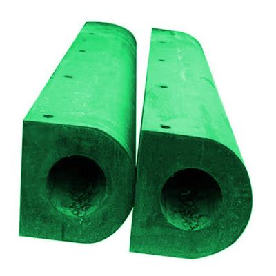 China Anti-corrosie superieure D-type schutters Pile Protectors Quay Wall Fenders Rubber Fender Te koop