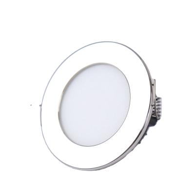 China Luxury 12V 24V IP65 LED Illumination Recessed Round Stainless Steel Ceiling Light For Boat Marine for sale