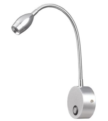 China Wholesale Hotel Angle Adjustable Reading Lamp With Gooseneck For Bedside Cabinet for sale