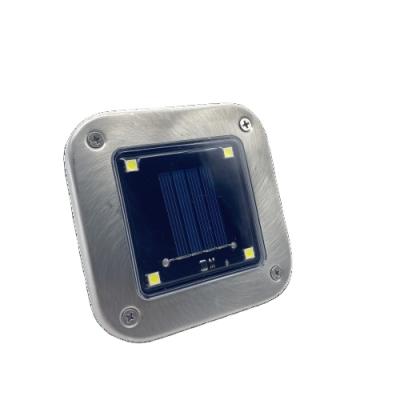 China Outdoor 5 Garden Stair Led Solar Underground Lights Ip6Landscape Outdoor Waterproof High Quality 4 Led Solar Underground Lights for sale