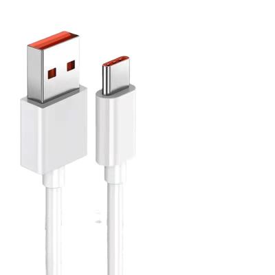 China Best Selling USB Type-C MP3/MP4 Player Cable Accessories 6A Super Fast Charging Cable Usb 66W Mobile Phone Charging Data Cable For Huawei for sale