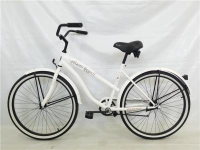 China Cheap fashion style white color OEM steel frame  26