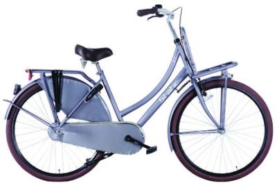 China CE EN standard  26/28 inch retro city bike for lady  with Shimano Nexus 3 inner speed with front and rear carrier for sale