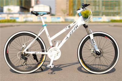 China CE certificate 36 spokes 24 inch aluminium alloy lady MTB with Shimano 24 speed for sale