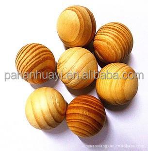 China Pine Wood Essential Ball Camphor Perfume Ball Diffuser/Ball Beads with Sandalwood Smell for almirah/wardrobe for sale