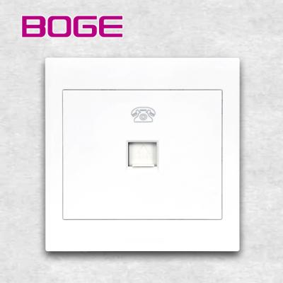 China BOGE fireproof and waterproof discharge pipeline type A2 fireproof waterproof Serie 1 strip telephone socket for sale