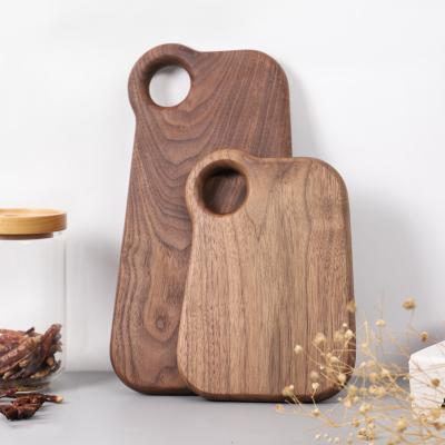 China Black Walnut Viable Cutting Board Bread Mini Chopping Board For Cheese Wooden Cutting Plates for sale