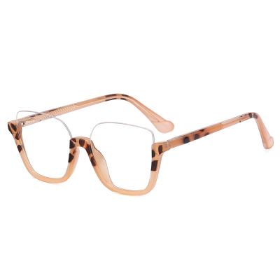 China Shenzhen OEM Fashion Ready Stock Colorful Eyewear Frames TR-90 Wholesale Designer Eyeglasses Spectacle for sale