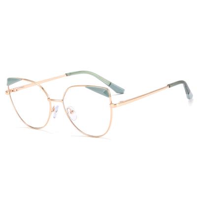 China China Manufacture Fashionable New Spring Fashionable Custom Metal Optical Glasses Frame for sale