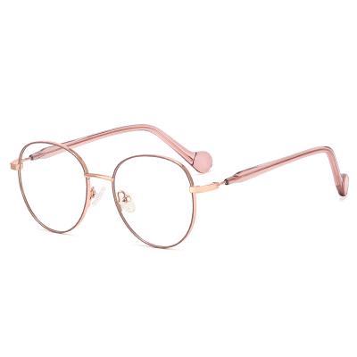 China Best Product Fashionable Selling Eyewear For Child Stainless Steel Eyeglass Optical Frame Blue Light Blocking Glasses for sale