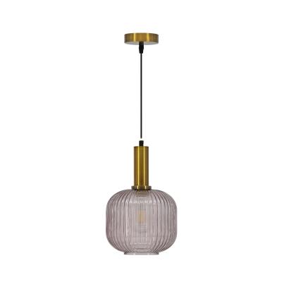 China Modern Stained Glass Globe Pendant Light for Modern Home for sale