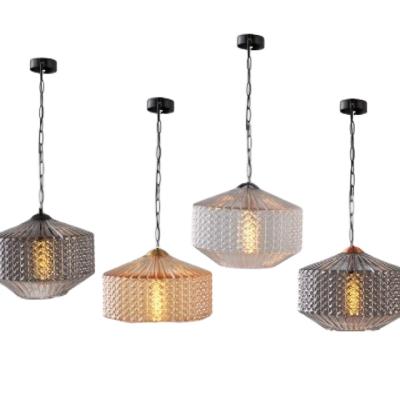 China Modern popular glass pendant light for kitchen living room for sale