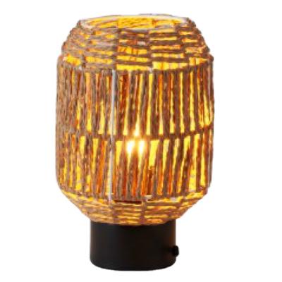 China Modern New-design Natural Rattan Table Lamp For Decoration for sale