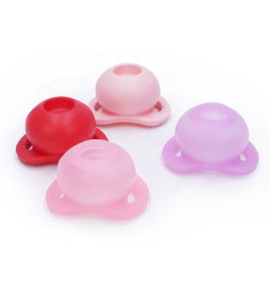 China BPA Soother Pop Free Silicone Baby Eco - Friendly Retractable Pacifier for sale