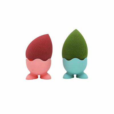 China Hot Seller Free Samples Eco - Friendly Makeup Sponge Powder Puff Silicone Case For Beauty Cosmetic for sale