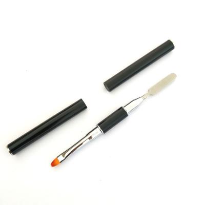 China NAIL Beauty Tool For Nail Art 2 Heads Crystal Pen Quickly Extend Glue Extraction Embossing Brush for sale