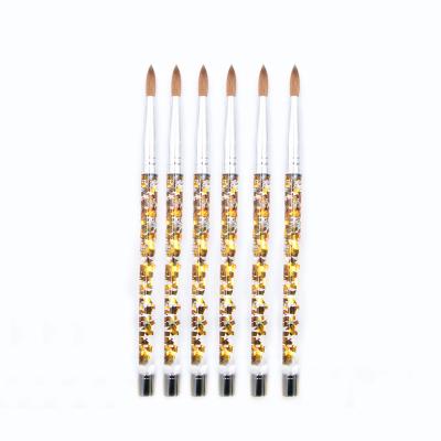 China Wholesale Nail Art Tool Oil Stick Nail Pen Crystal Pen Carving Pen Nail Art Brushes for sale