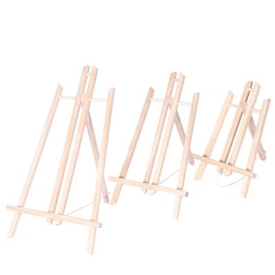 China Wooden Painting Easels Art Craft Painting Easel Easel Good Quality Tabletop Display Stand for Artist Students Kids for sale