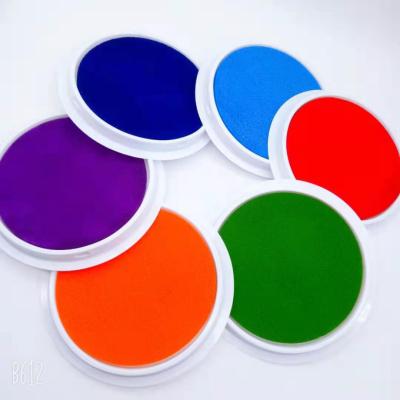 China Children's Toy Eco Friendly Children's Finger Paint Stamp Pad Washable Palm Paint Ink Pad for sale