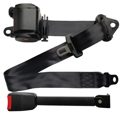 China For Most Car 3 Point Universal Golf Cart Retractable Seat Belt for sale