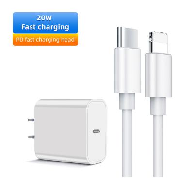 China Single port quick charger ETL 20W USB C Fast Charger Mobile Phone Sarj Aleti Mini Pd Charger For Iphone 15 Pro Fast Charger for sale