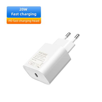 China Single port quick charger ETL 20W USB C Fast Charger Mobile Phone Sarj Aleti Mini Pd Charger For Iphone 15 Pro Max Fast Charger for sale