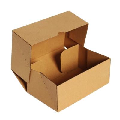 China Recycled Materials Recycled Eco - Friendly Garment Packaging Cardboard Kraft Paper Box White Folding Box for sale