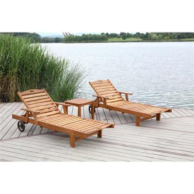 China Relaxing Durable Youya Convertible Sofa Wooden Folding Bed for Garden and Patio for sale