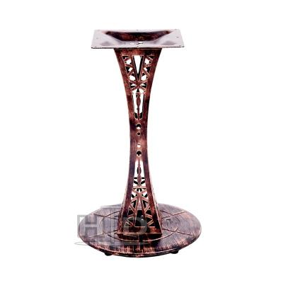 China Strong Unique Iron Dining Coffee Table Bronze Bases For Granite Tops for sale