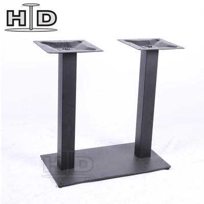 China Factory Direct Sale Easy Installation Rectangular Table Two Tube Dining Table Legs for sale