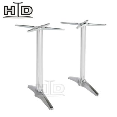 China Easy Installation Two Way Aluminum Folding Table Legs For Long Table for sale