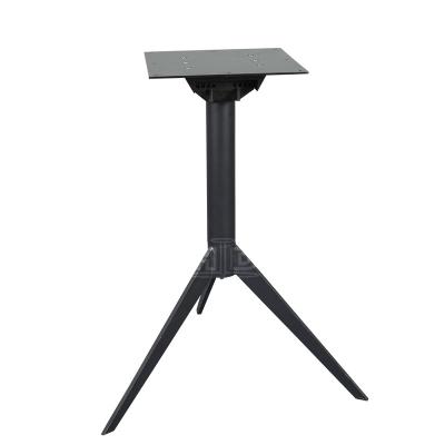 China Easy Installation Factory Price Outdoor Folding Cafe Dining Bar Table Metal Legs for sale