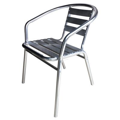 China Water Proof Hot Selling Furniture Dining Beach Garden All Aluminum Outdoor Chair for sale