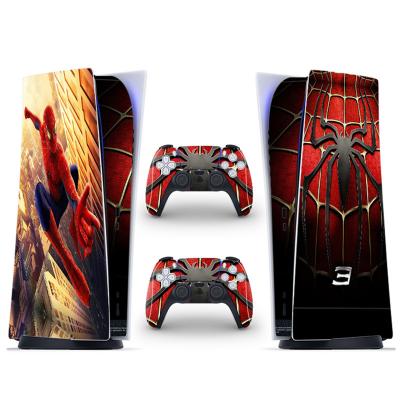 China For PS5 China Vinyl Decal Cover For PS5 Consola Playstation 5 Digital Edition + Gamepad 2 Controller Faceplate Skin Sticker for sale