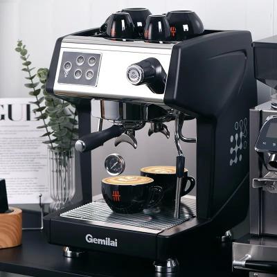 China Professional Single Head Espresso Machine for Office Copper Material Bluetooth Sensor for sale