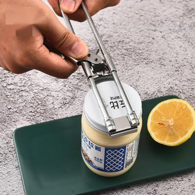 China Custom Size Household Metal and Plastic Bottle Opener with Non-Slip Grip Twist Cap Openers for sale