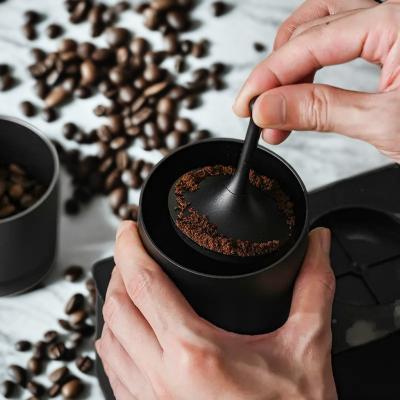 China Minmalist Design Style Barista Tools Anti-Static Multi-Purpose Coffee Tool 58mm Dosing Cup for sale