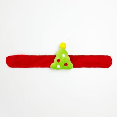 China Polyfoam Fabric Christmas Slap Band Toy Ideal Holiday Gift for Children Party Supplies for sale