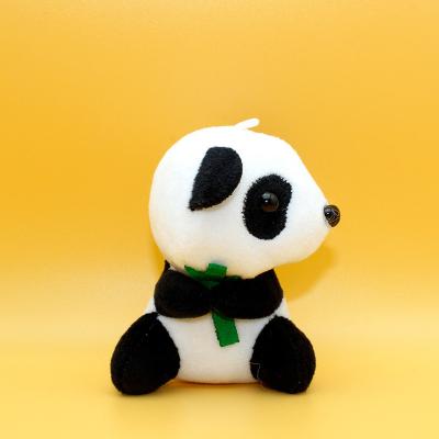 China Articial Flowers Panda Bear Stuffed Animal Toy for Kids' Room Decor and Holiday Gift for sale