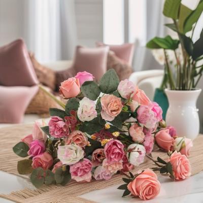 China Eco-friendly Autumn Bouquet Exquisite Diamond Roses for Weddings Home Decor and More for sale