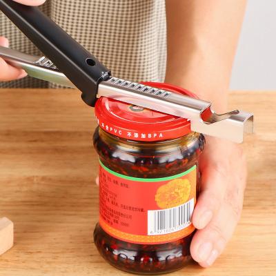 China Multifunctional Kitchen Durable Bottle Opener Custom Color Stainless Steel Can Opener for sale